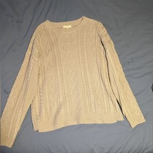 NWOT Magnolia Boutique Cable Knit Sweater